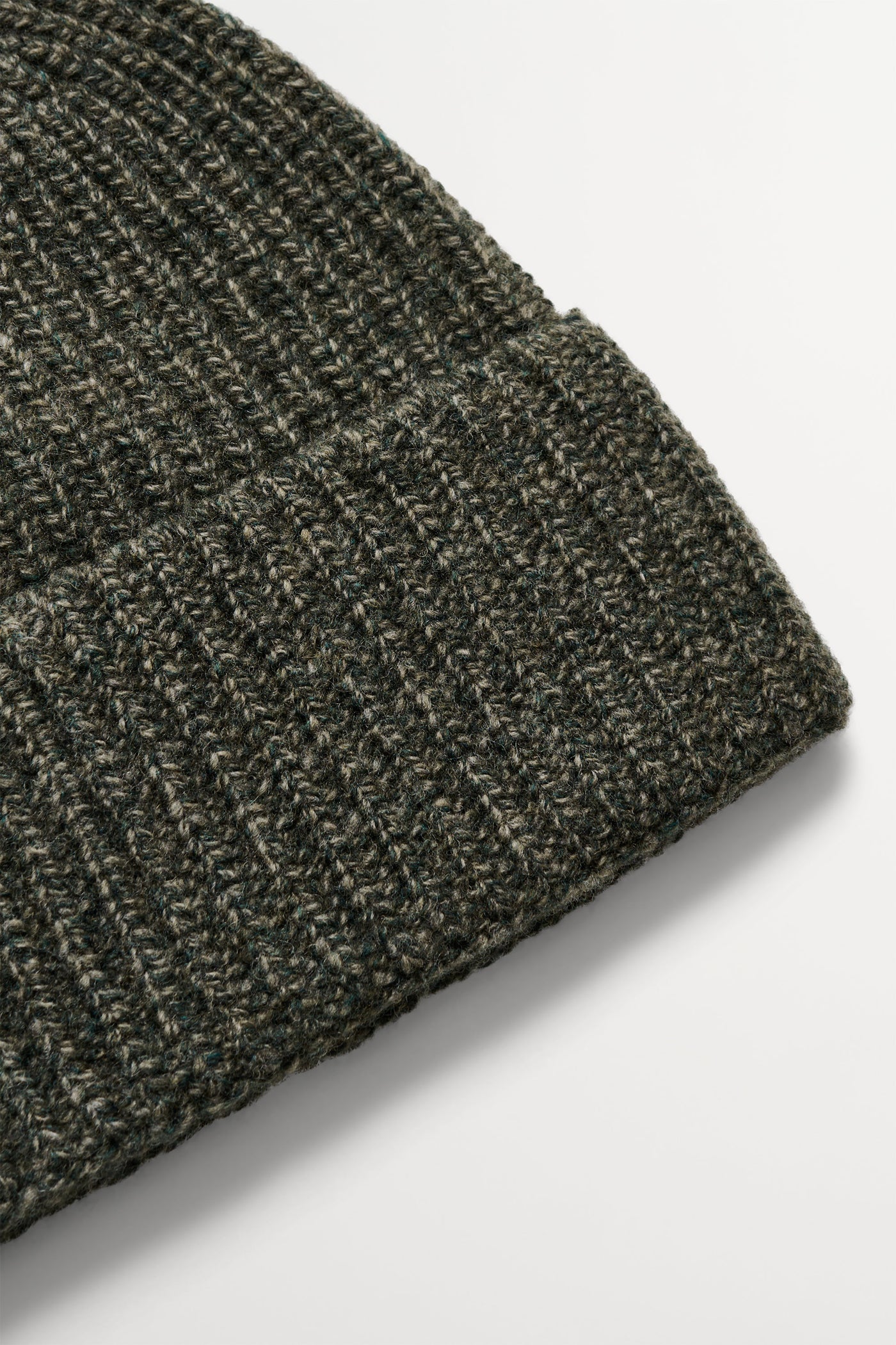 Skall Studio Leya beanie Beanie Deep green mélange