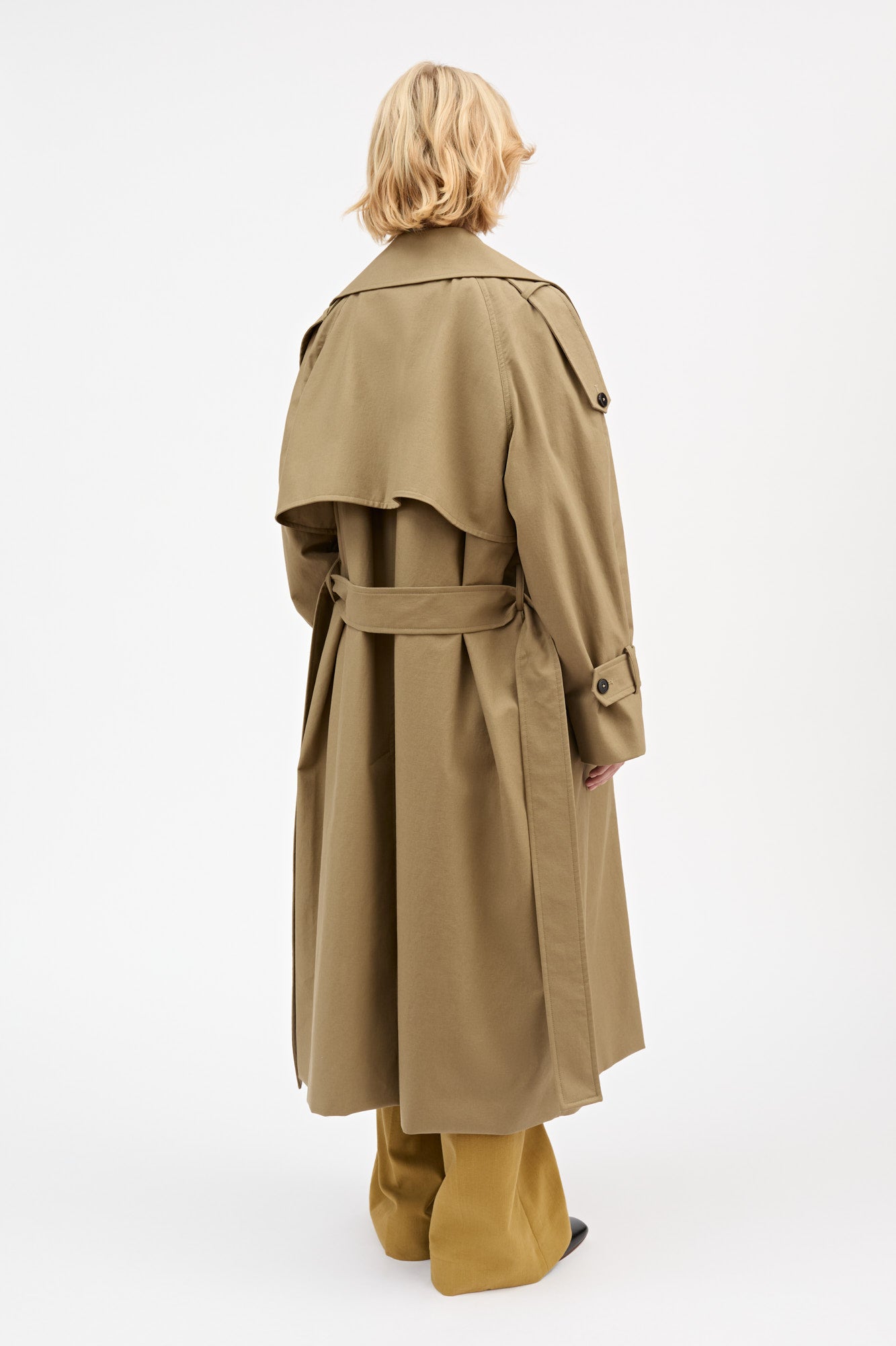 Skall Studio Luna trenchcoat Coat Light khaki