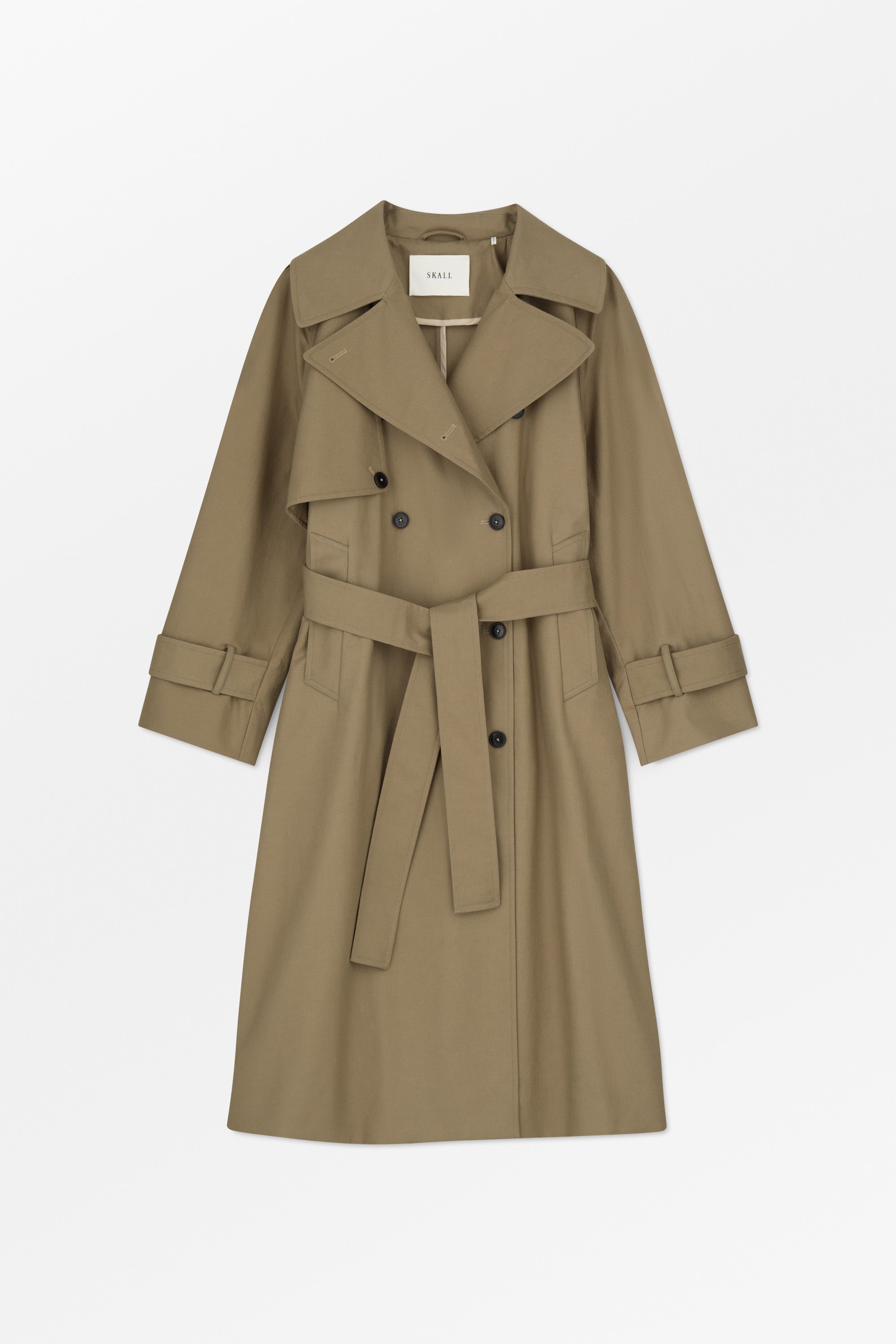 Skall Studio Luna trenchcoat Coat Light khaki