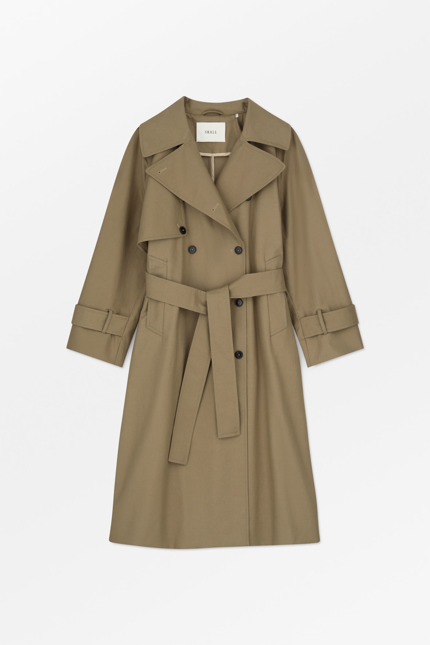 Skall Studio Luna trenchcoat Coat Light khaki