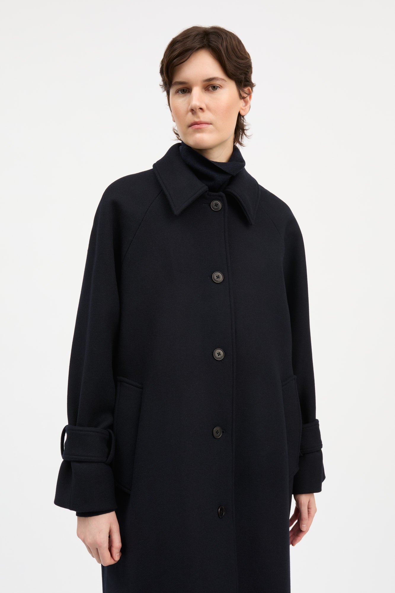 Skall Studio Macy coat Coat Dark navy