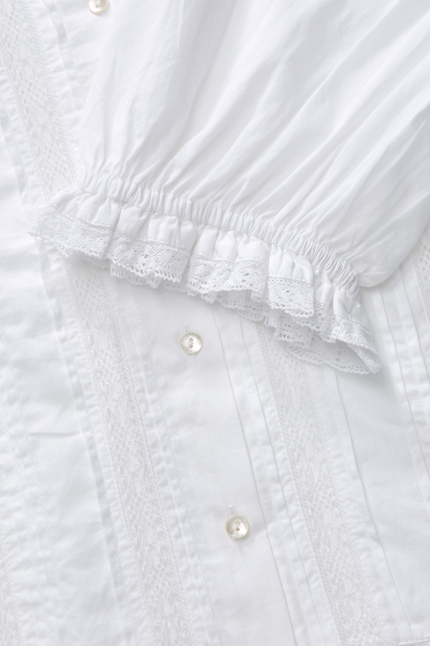 Skall Studio Magnolia short sleeve blouse Blouse Optic white