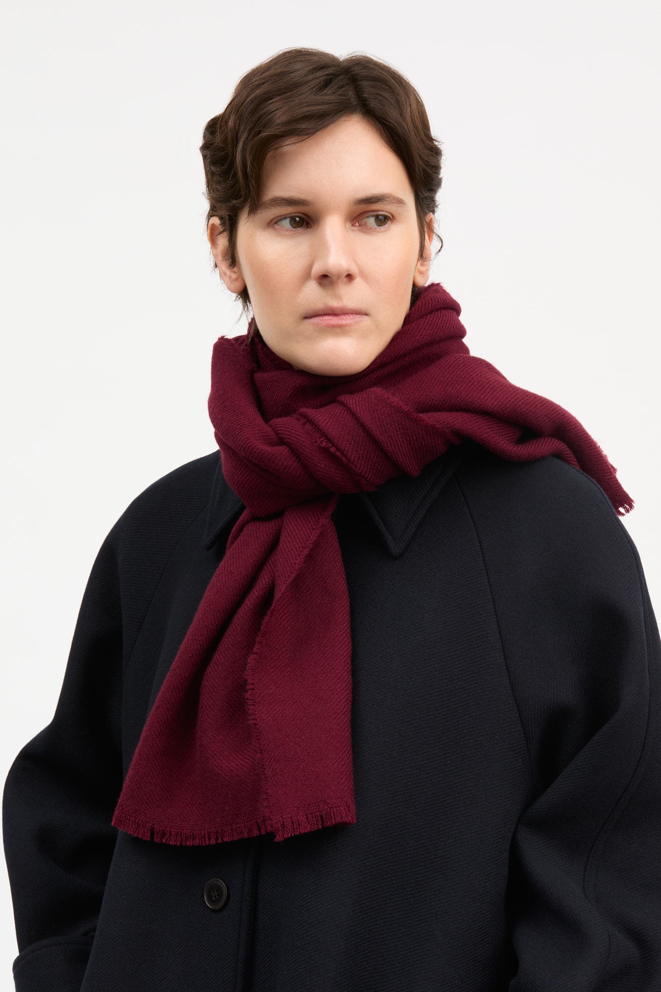 Skall Studio Nadine scarf Scarf Aubergine