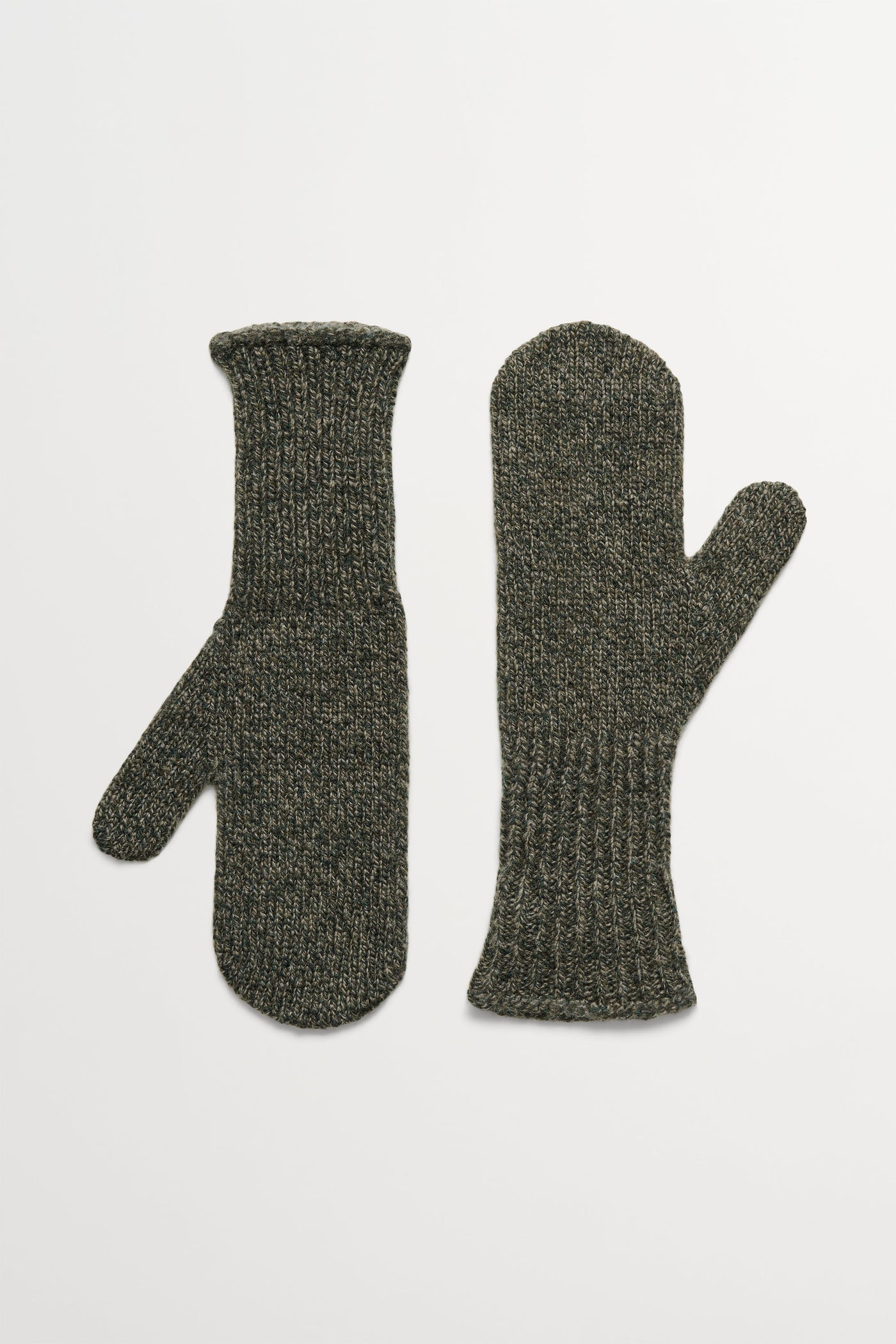Skall Studio Olivia mittens Mittens Deep green mélange