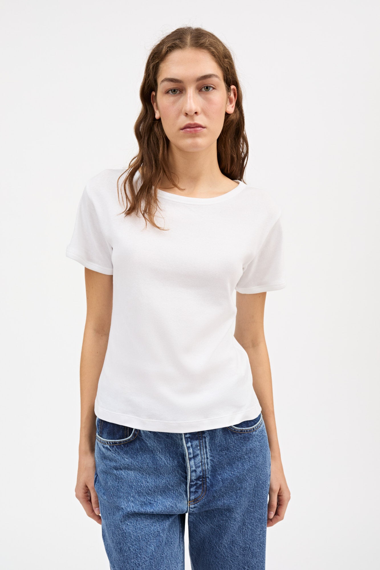 Skall Studio Seventies tee Tee Optic white