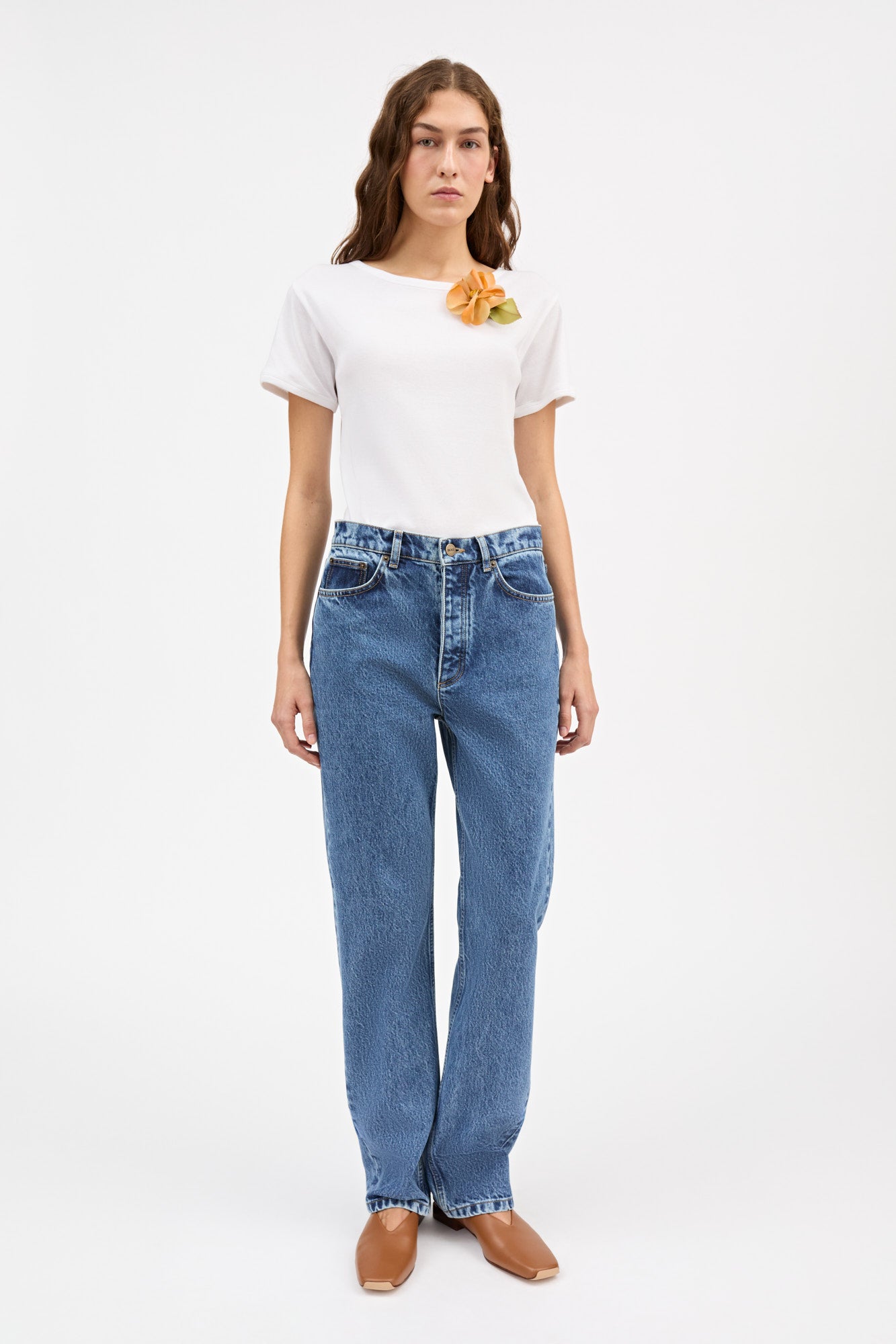 Skall Studio Sharon straight jeans Jeans Slouchy blue