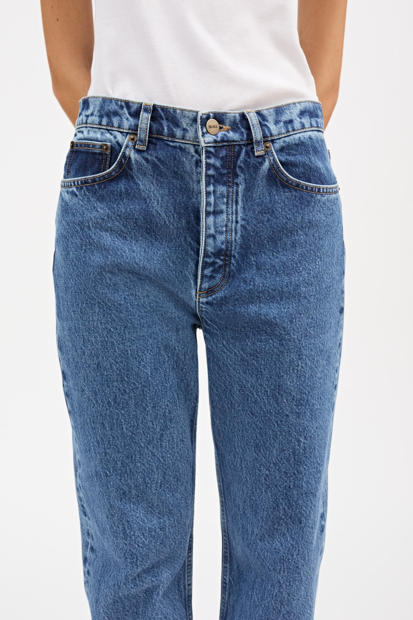 Skall Studio Sharon straight jeans Jeans Slouchy blue