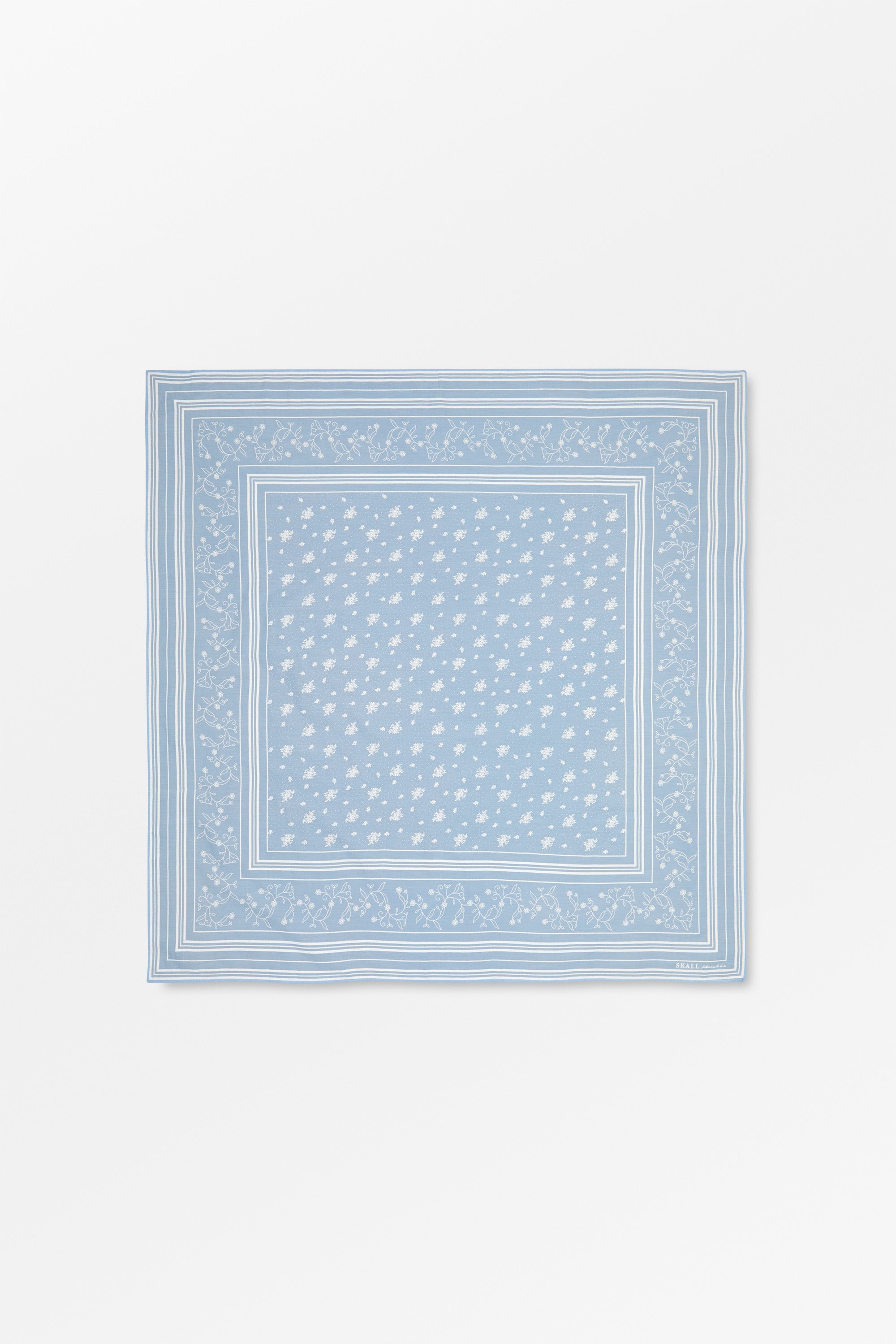 Skall Studio Skall classic scarf 90x90 Scarf Sky blue