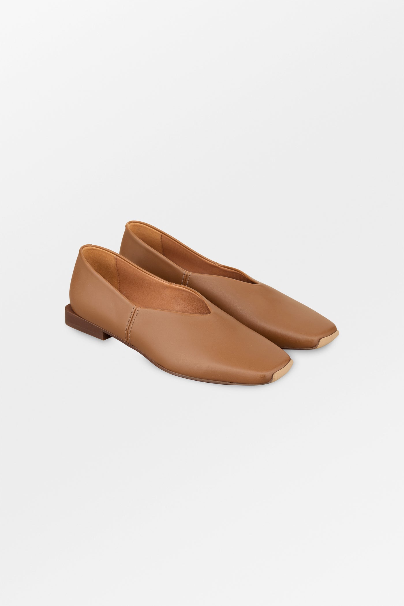 Skall Studio Square loafer Shoes Cognac