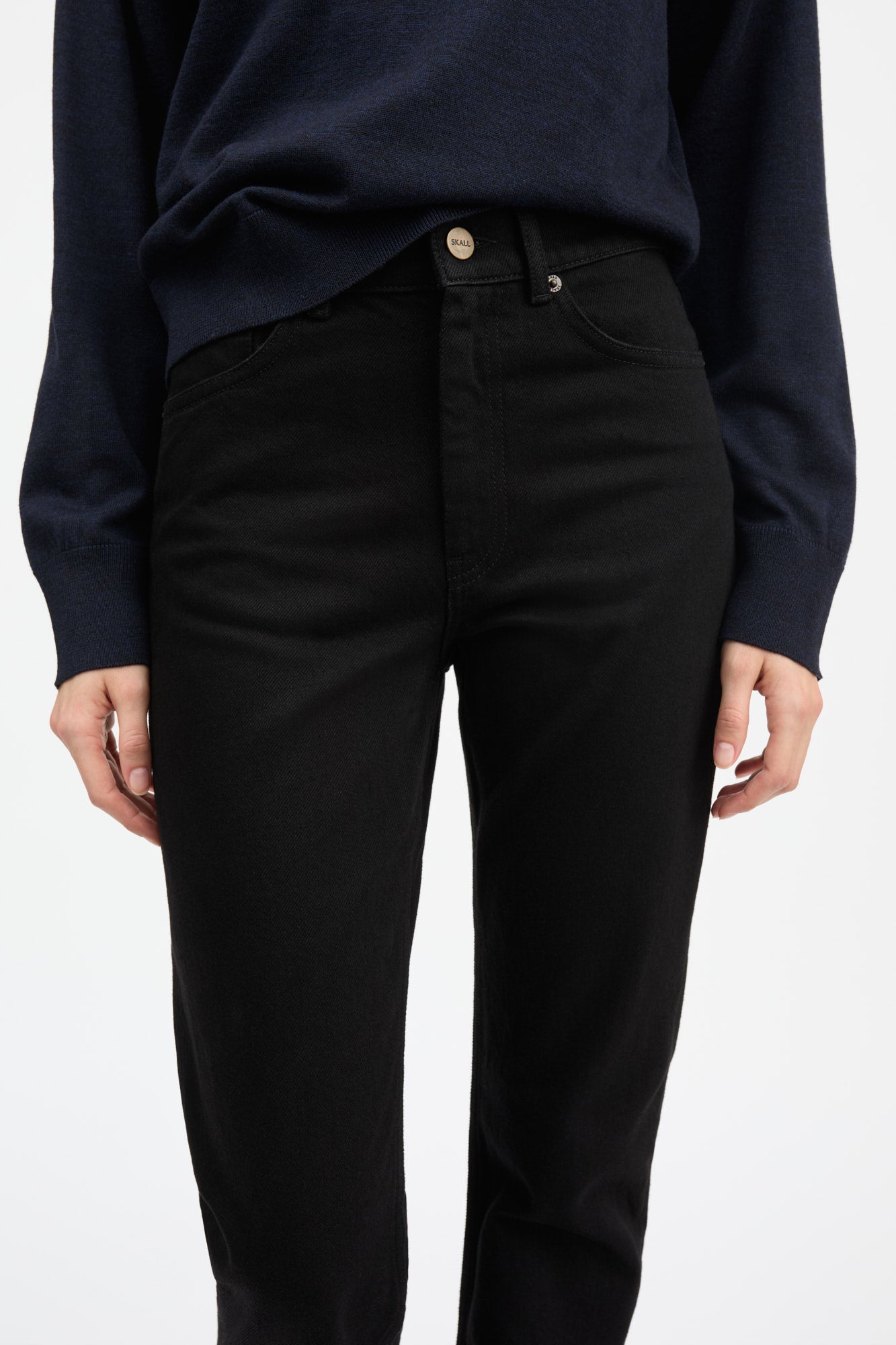 Skall Studio Sunniva slim jeans Jeans Black