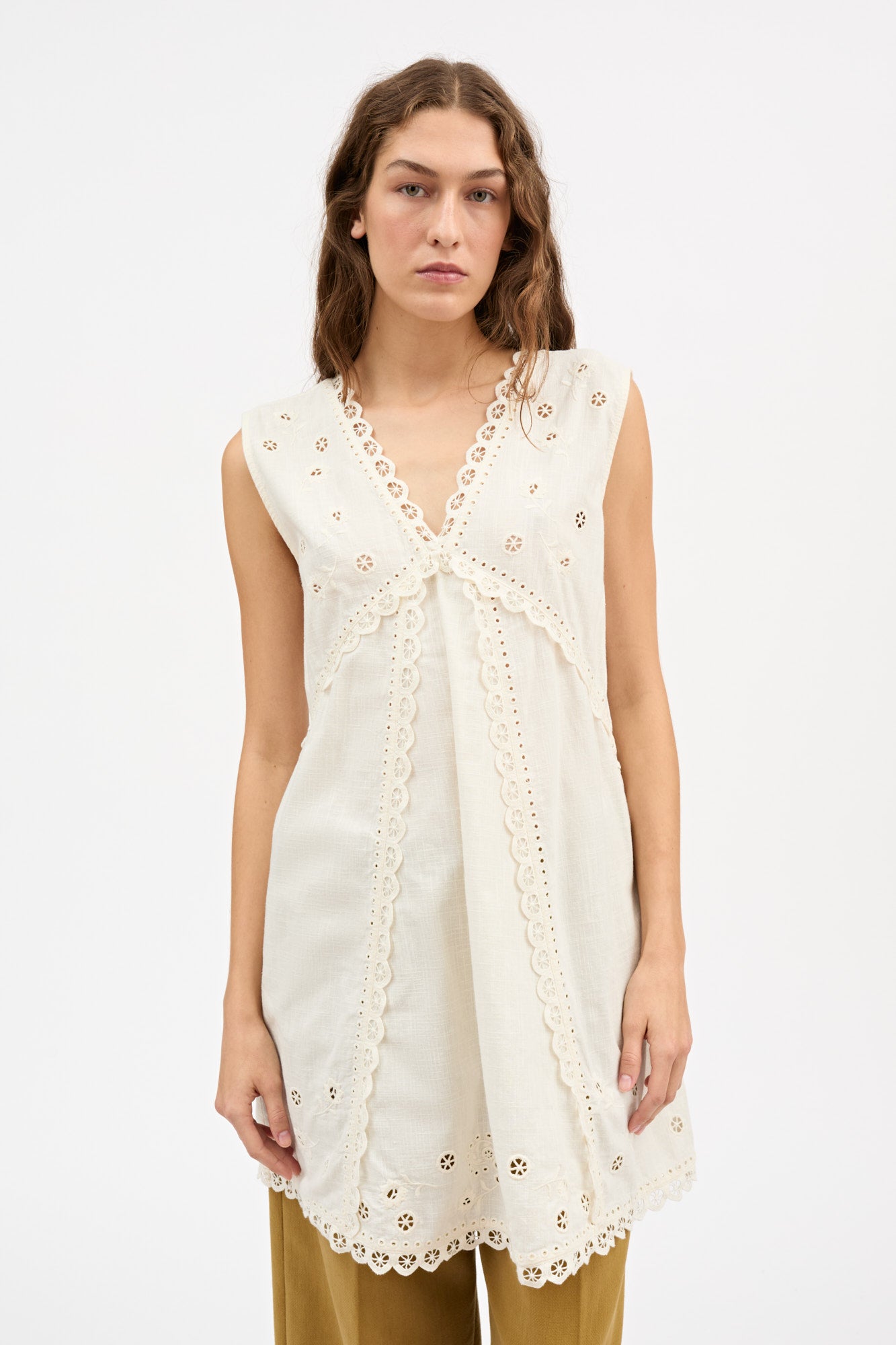 Skall Studio Talia dress Dress Antique white