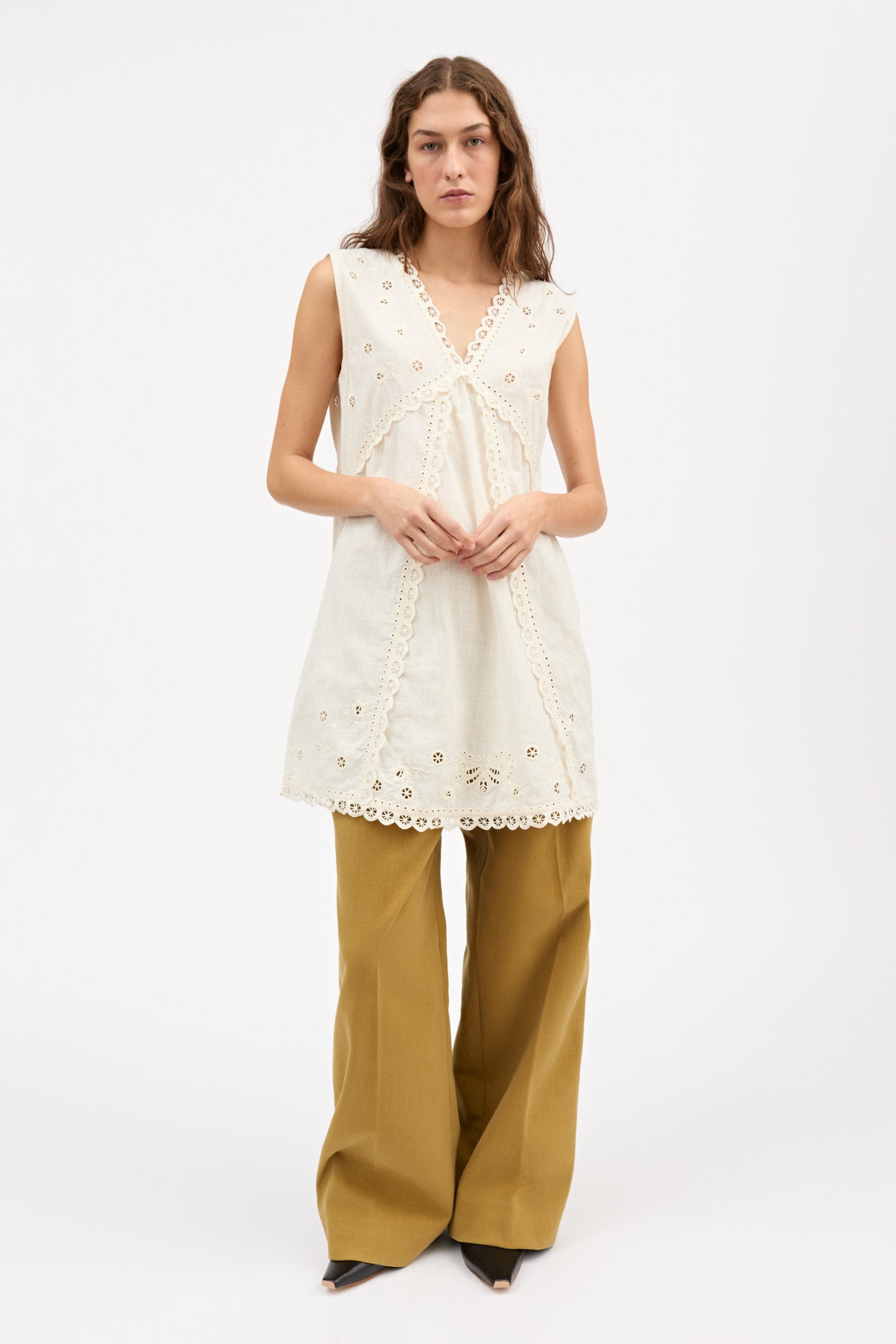 Skall Studio Talia dress Dress Antique white