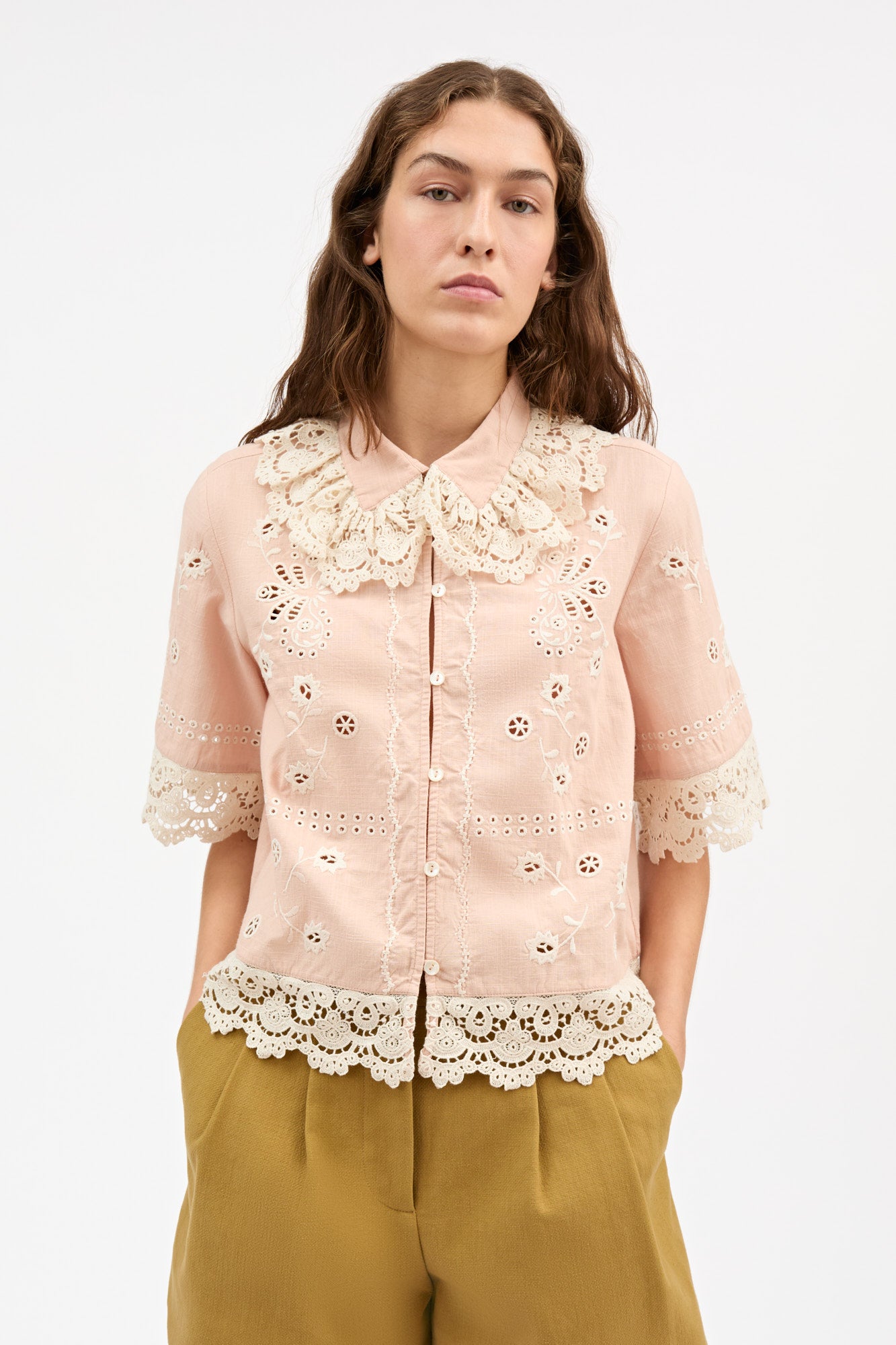 Skall Studio Talia shirt Shirt Antique Rose
