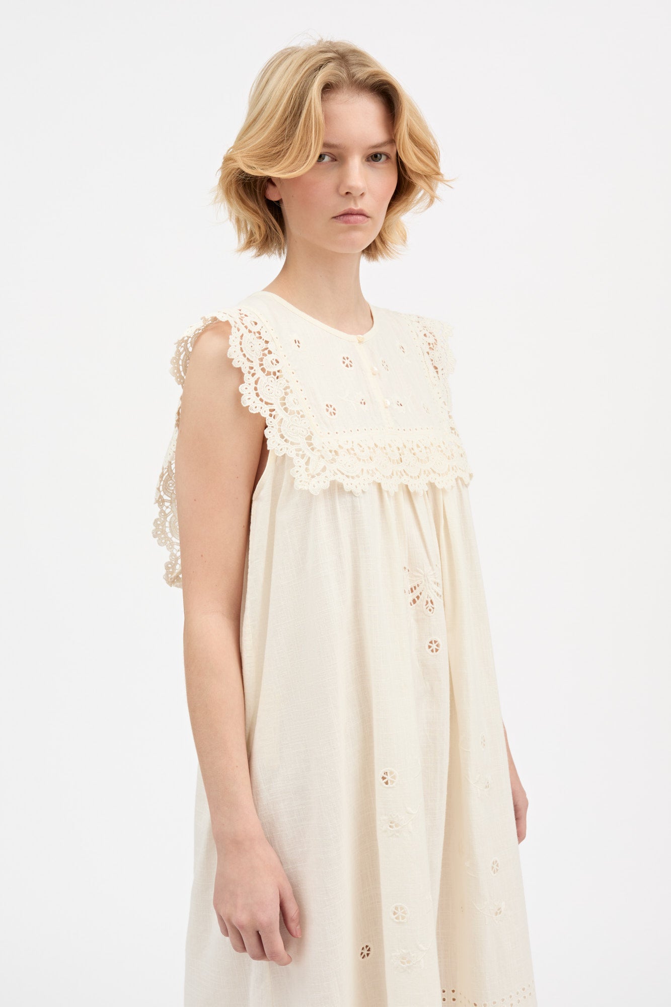 Skall Studio Tallulah dress Dress Antique white