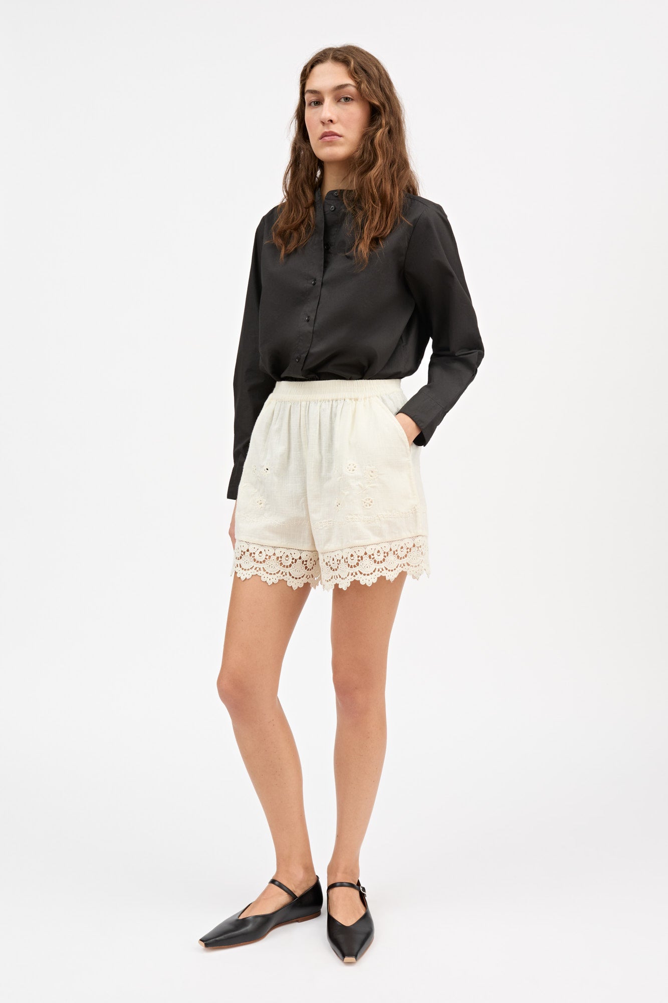 Skall Studio Tallulah shorts Shorts Antique white