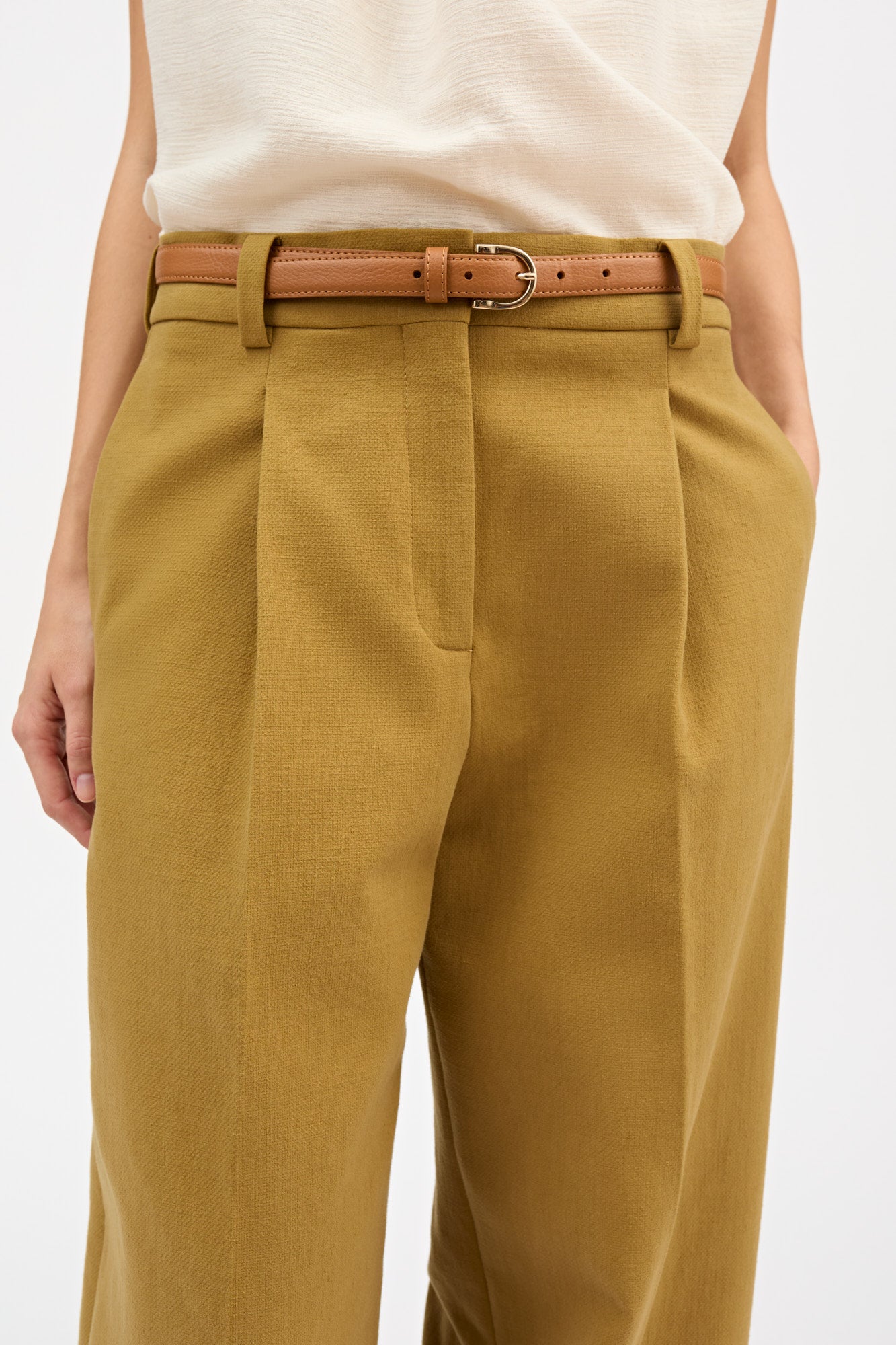 Skall Studio Thom trousers Pants Green curry