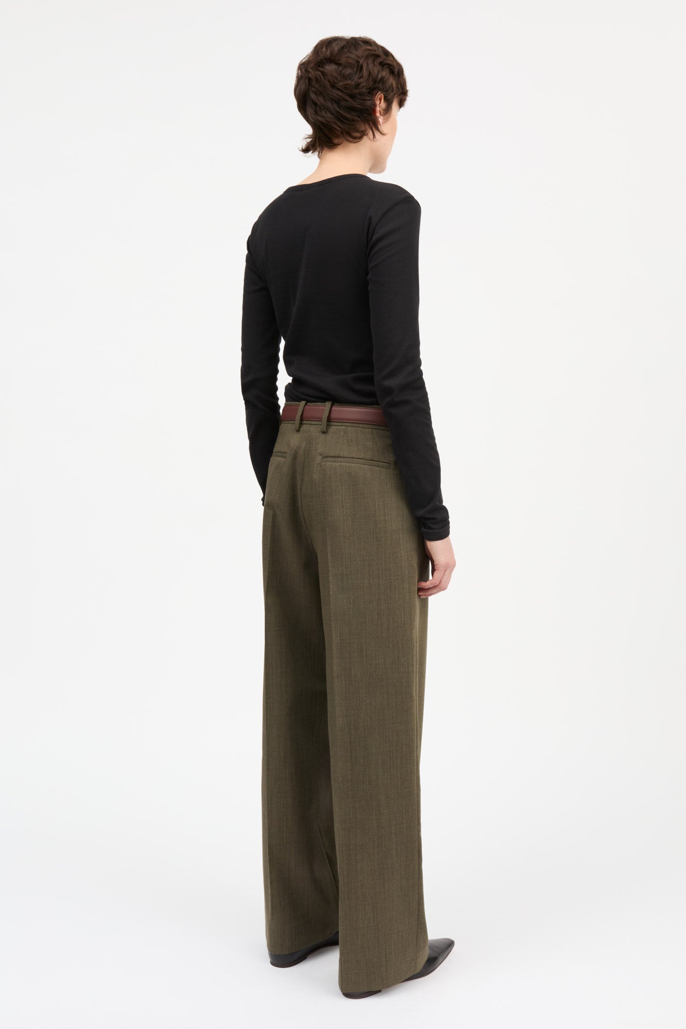 Skall Studio Thom trousers Pants Green branch