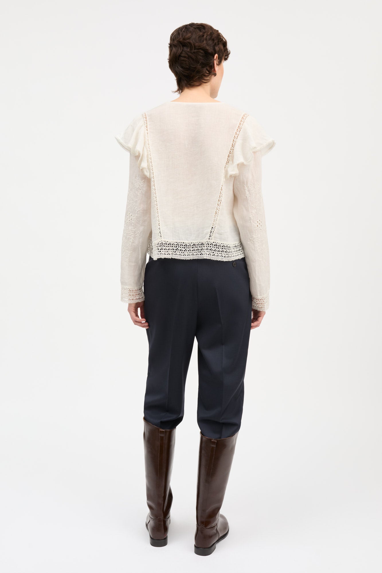 Skall Studio Velina blouse Blouse Off white