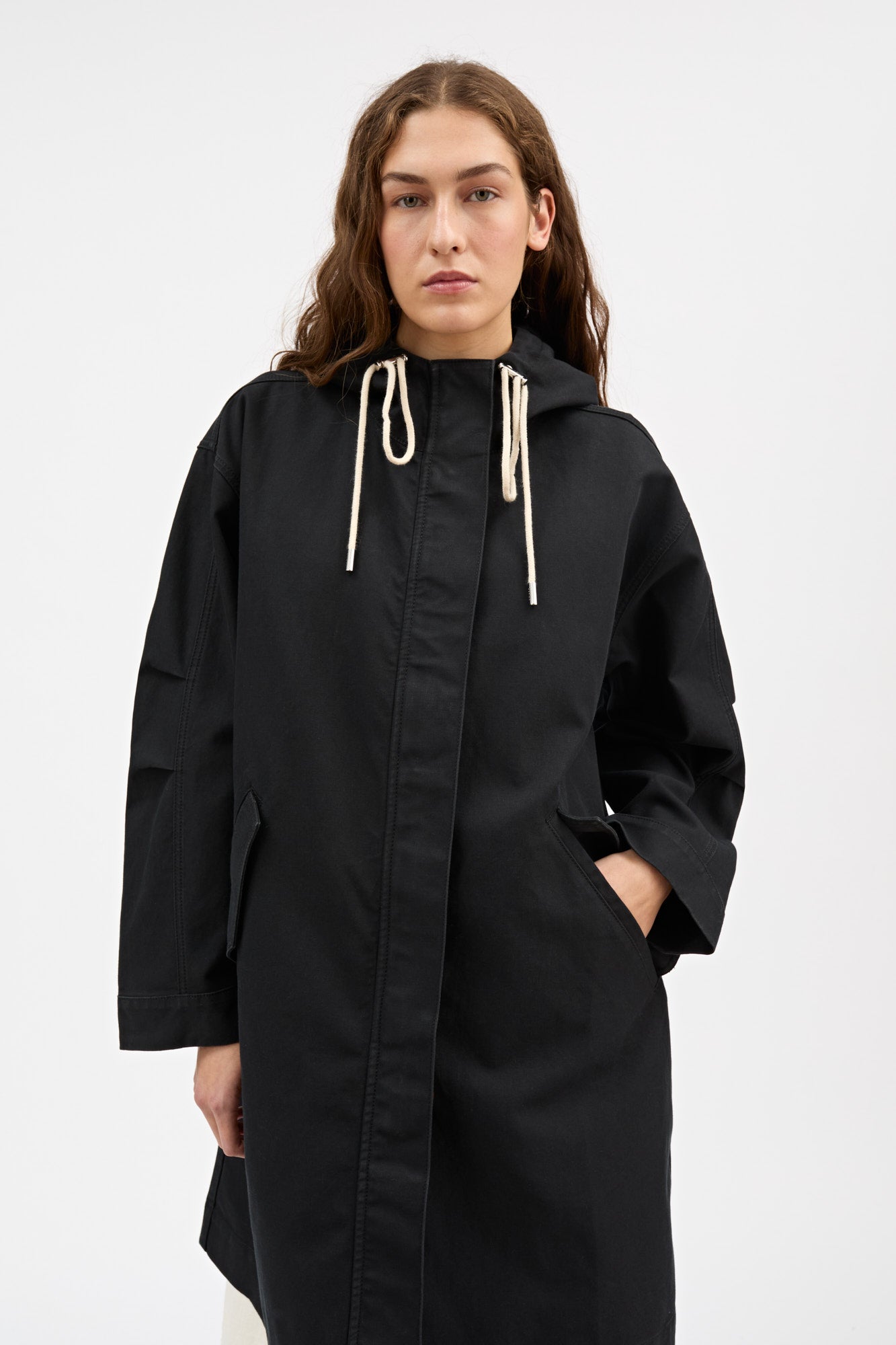 Skall Studio Village parka coat Coat Black
