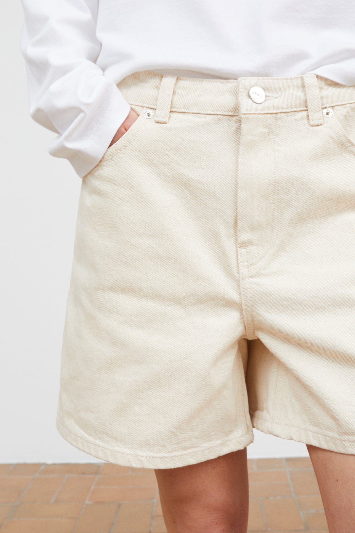 Skall Studio Willie shorts Shorts Ecru